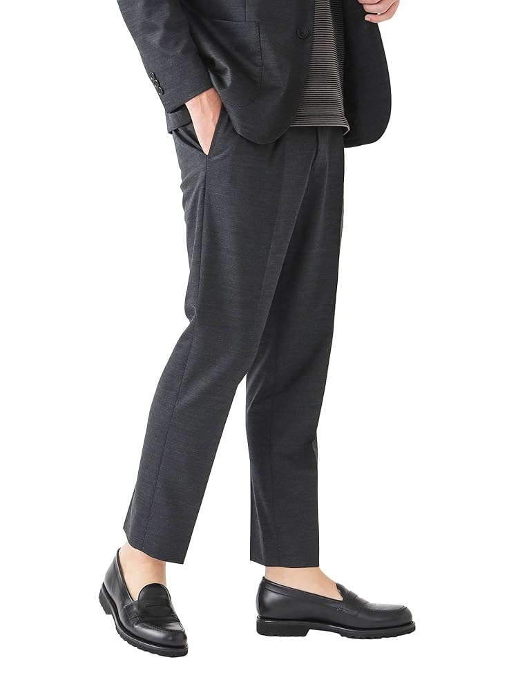 Amazon | [ビームスハート] パンツ ウールミックス ストレッチ